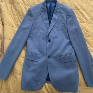 Gray Topman suit. 36 jacket 30x30 slacks.